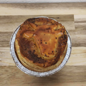 chunky beef & guinness pie